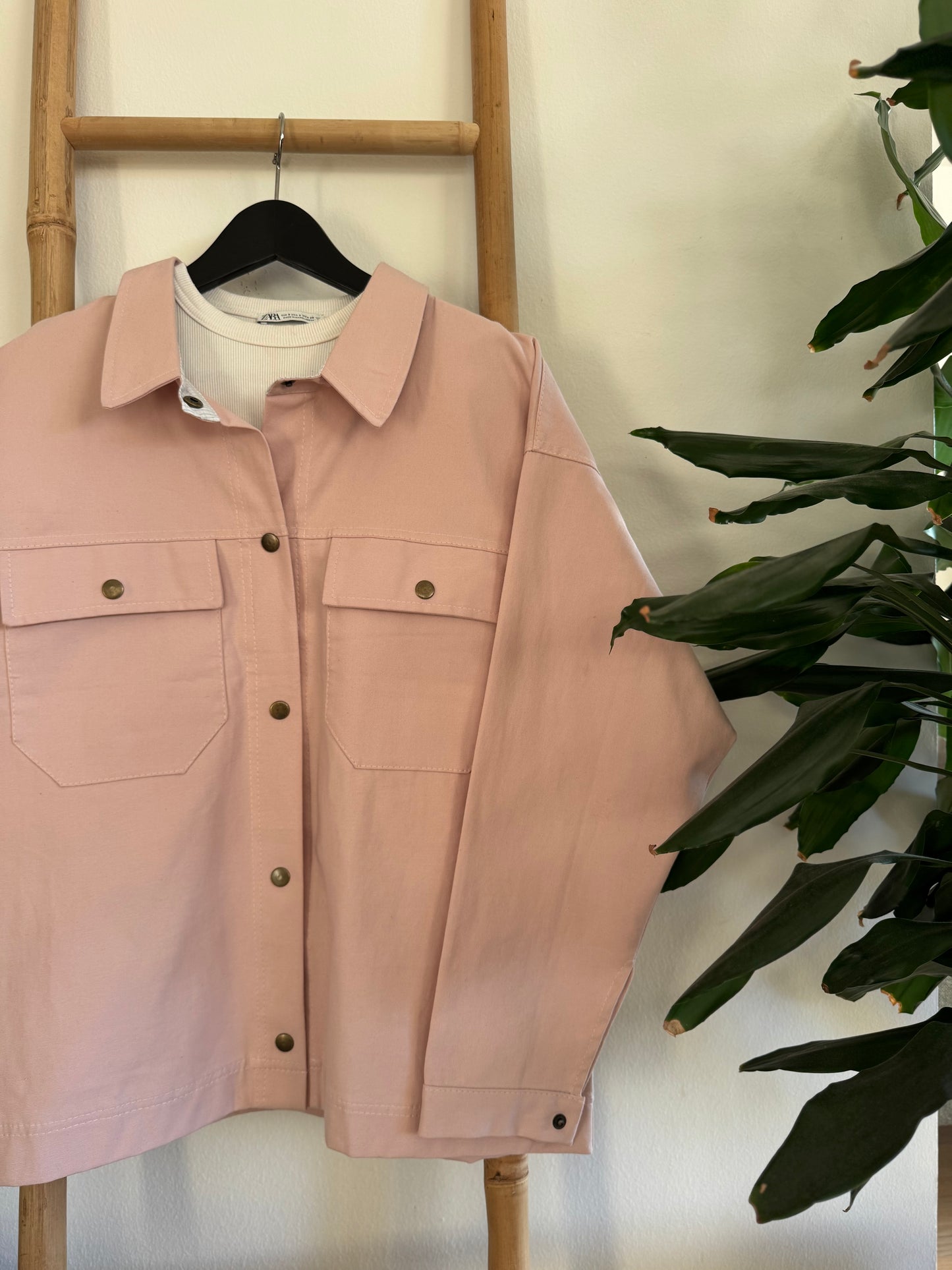Oversized Pink Jacket