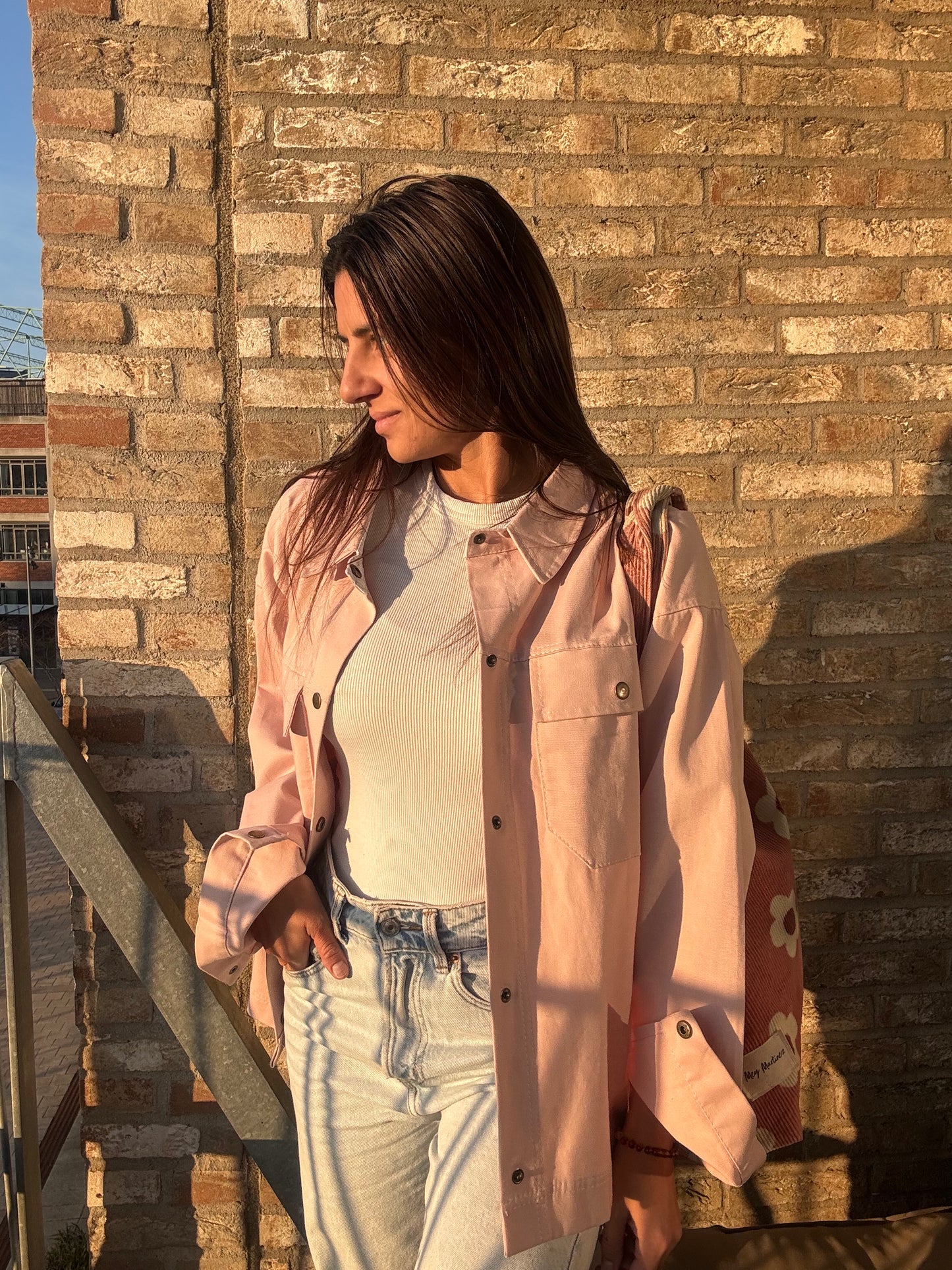 Oversized Pink Jacket